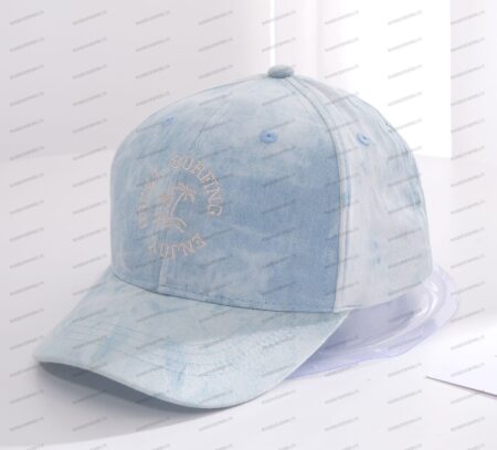 Denim washed baseball